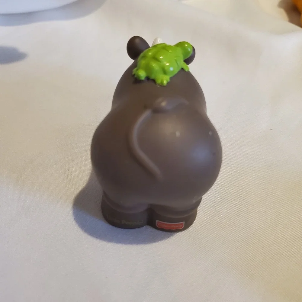 Fisher Price Little People Noah's‎ Ark Replacement Hippo with Bird Figure